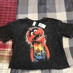 Black Graphic Women's Short Sleeve Tee